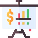 Geld - Anlage - Statistik - Icon