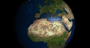 Weltkarte - Globus 